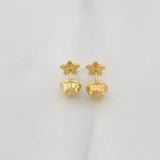 Topos Estrella 0.45g / 5.3mm Oro Amarillo 18K