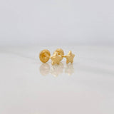Topos Estrella 0.45g / 5.3mm Oro Amarillo 18K