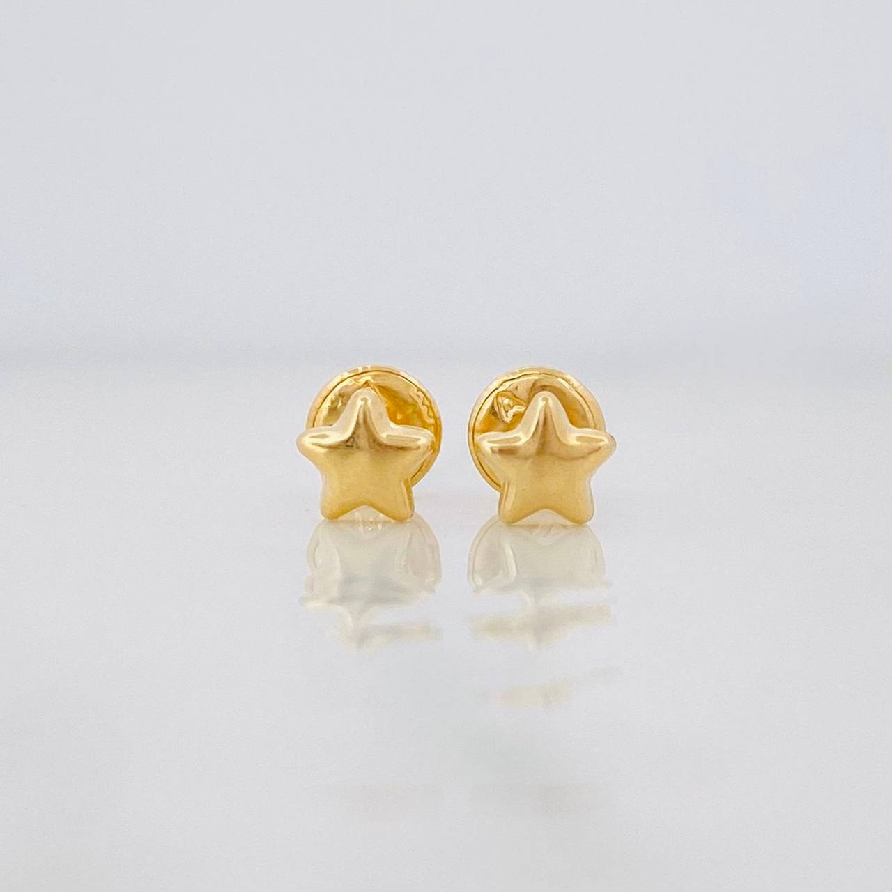 Topos Estrella 0.45g / 5.3mm Oro Amarillo 18K