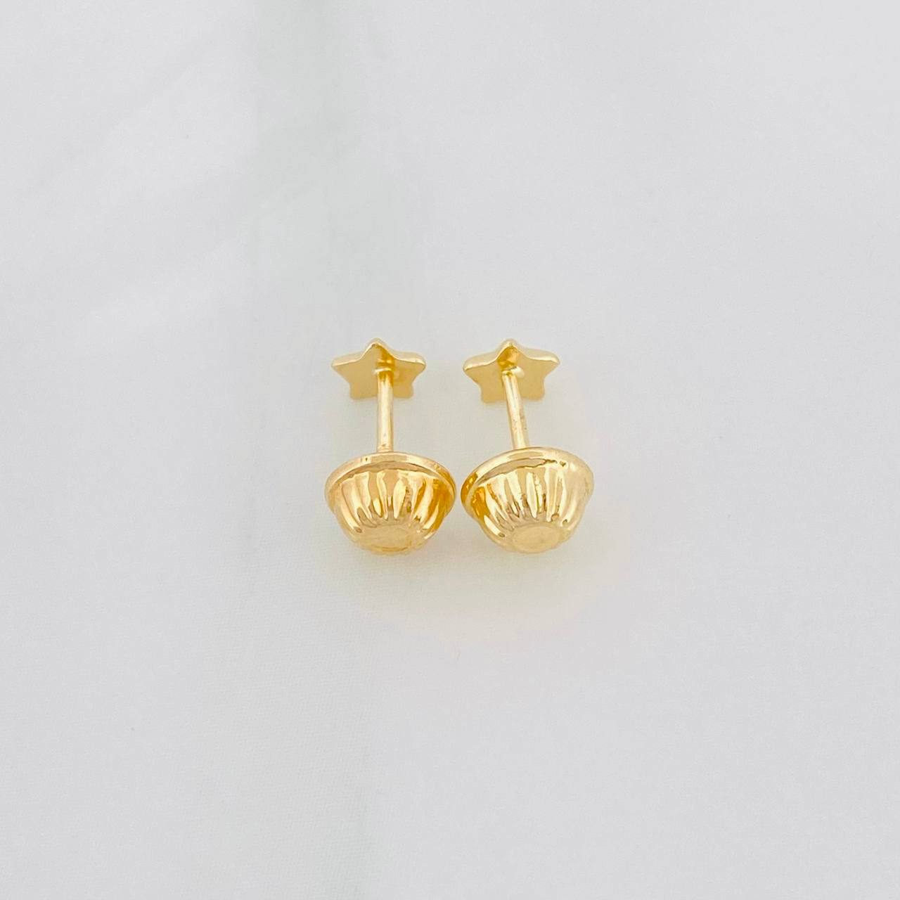 Topos Estrella 0.35g / 4mm Oro Amarillo 18K