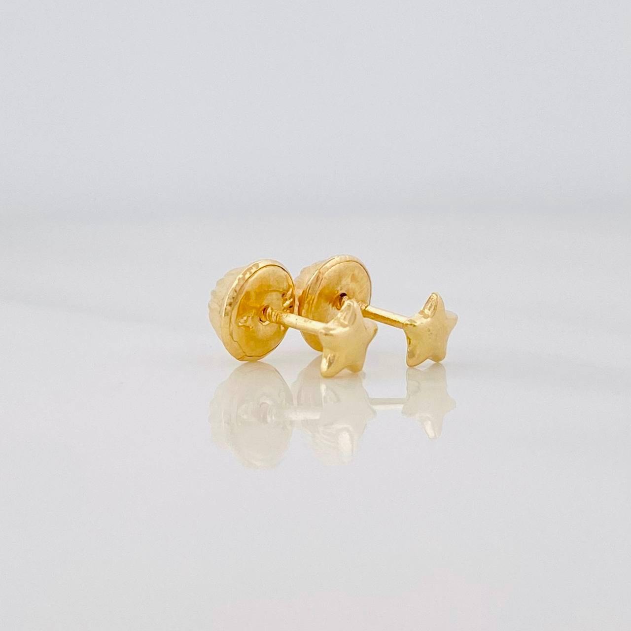 Topos Estrella 0.35g / 4mm Oro Amarillo 18K