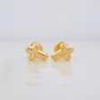 Topos Cruz 0.6g / 5.9mm Oro Amarillo 18K