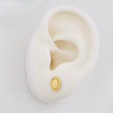 Topos Virgen de Guadalupe 0.95g / 6mm Oro Amarillo 18K