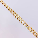 Pulso Cubano 11.3 g / 22.5 cm / 6.9 mm Oro Amarillo 18K