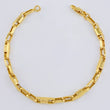 Pulso Rustico 6.85gr / 21.5cm / 5mm Oro Amarillo +4 18K ©