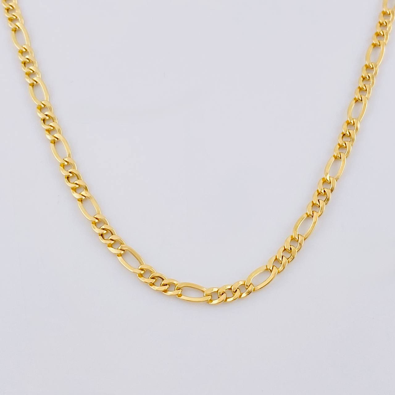 Cadena Figaro 2.9 g / 61.5 cm / 2.8 mm Oro Amarillo 18K
