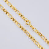 Cadena Figaro 2.9 g / 61.5 cm / 2.8 mm Oro Amarillo 18K