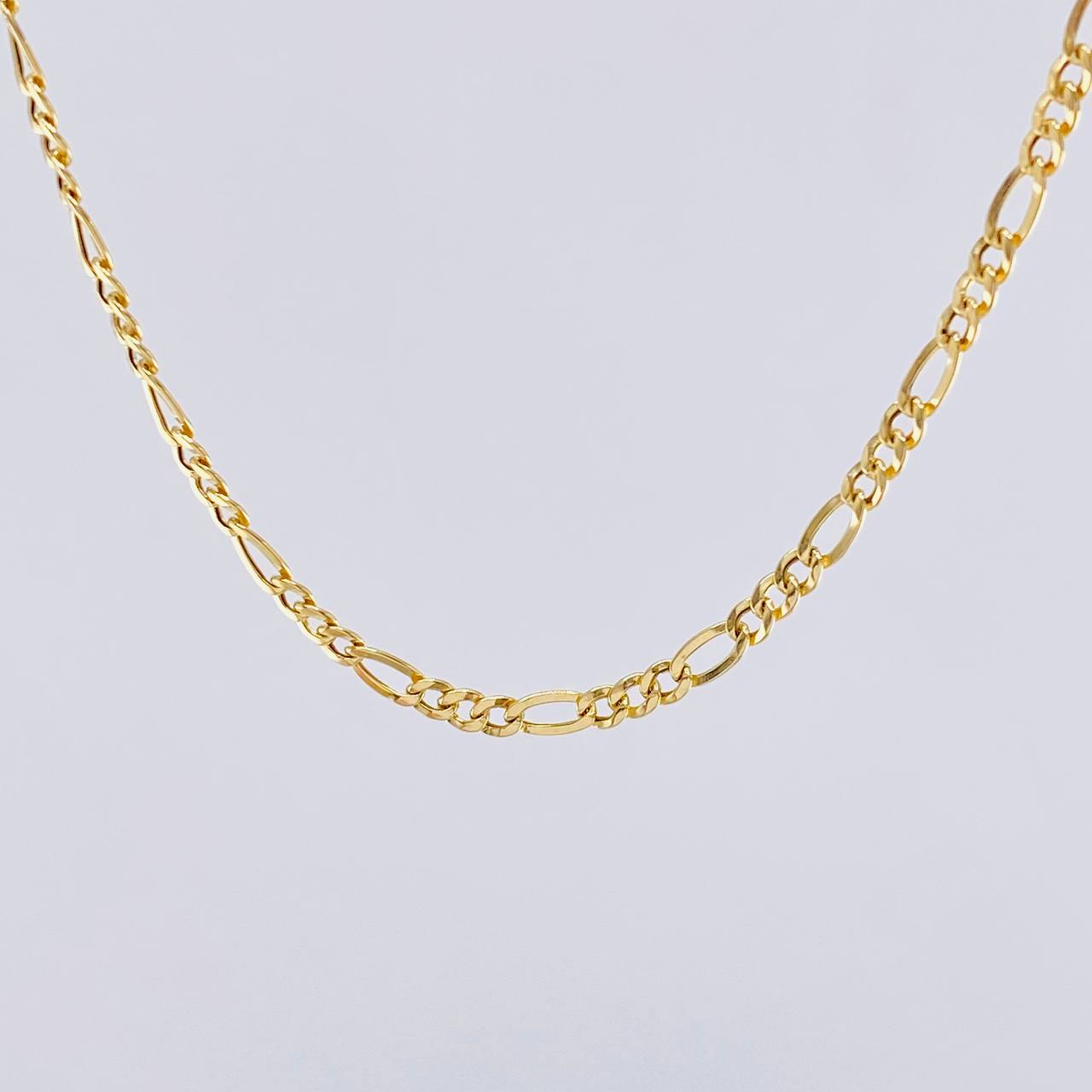 Cadena Figaro 2.9 g / 61.5 cm / 2.8 mm Oro Amarillo 18K