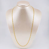 Cadena Figaro 2.9 g / 61.5 cm / 2.8 mm Oro Amarillo 18K