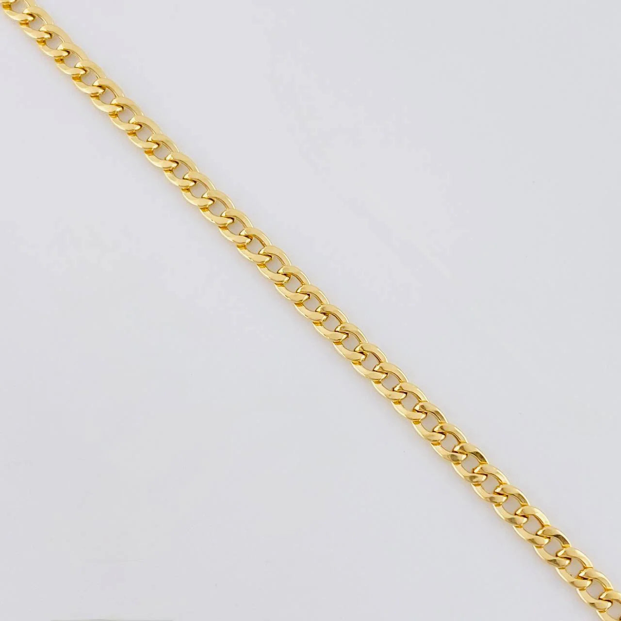 Cadena Cubana 2.7 g / 50 cm / 1.4 mm Oro Amarillo 18K