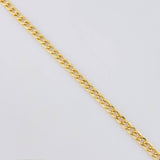 Cadena Cubana 1.95g / 40cm / 2.3mm Oro Amarillo 18K