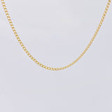 Cadena Cubana 1.05 g / 40.6 cm / 1.6 mm Oro Amarillo 18K