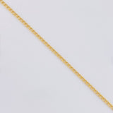 Cadena Cubana 1.05 g / 40.1 cm / 1.6 mm Oro Amarillo 18K