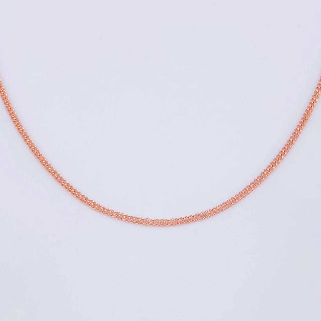 Cadena Cubana 13.2g / 45cm / 2.8mm Oro Amarillo 18K