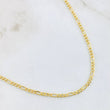 Cadena Figaro 4.85gr / 60cm / 2.7mm Oro Amarillo +1 18K *
