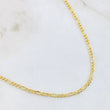 Cadena Figaro 3.25gr / 70cm / 2.7mm Oro Amarillo +1 18K