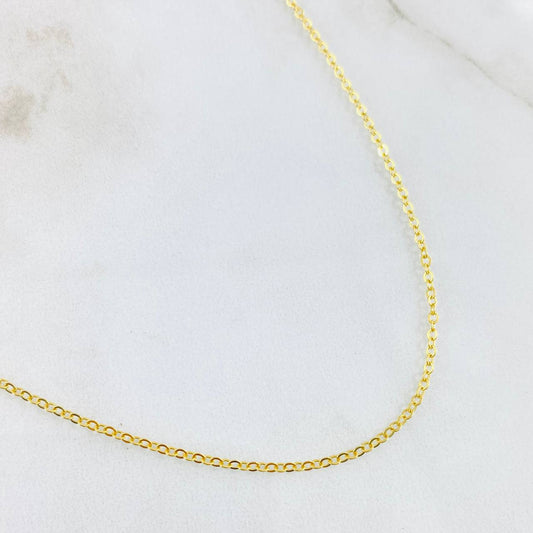 Cadena Aro Seguido 1.75gr / 45cm / 1.5mm Oro Amarillo +3 18K *
