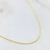 Cadena Aro Seguido 1.8gr / 45cm / 1.5mm Oro Amarillo +3 18K *
