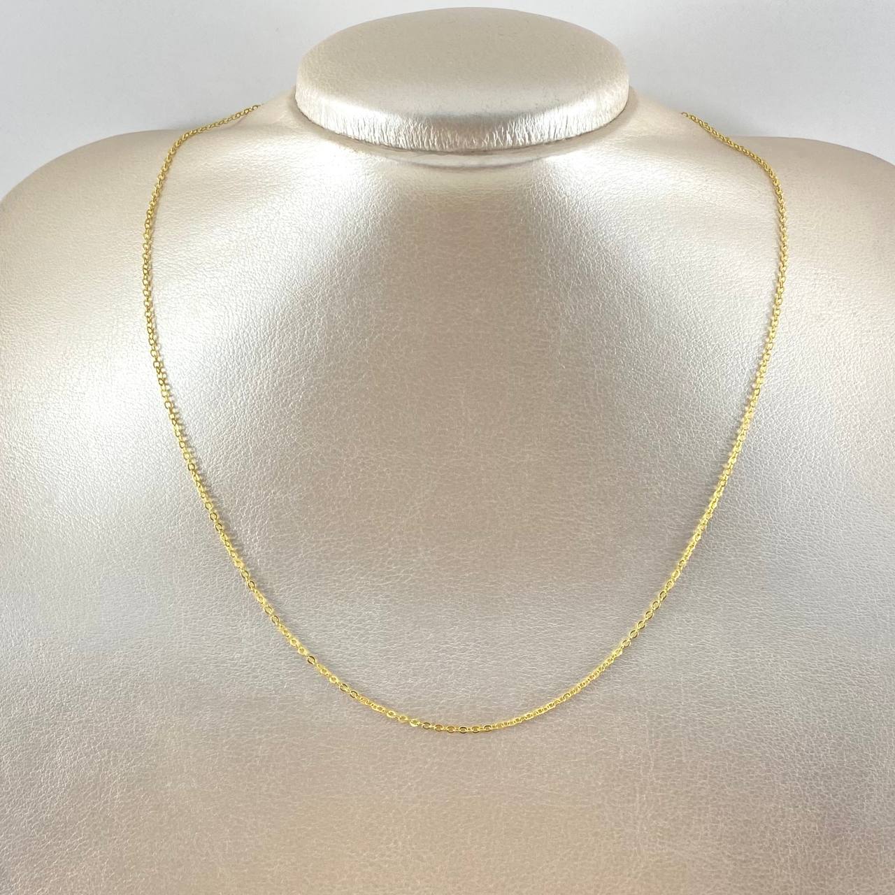 Cadena Aro Seguido 1.8gr / 45cm / 1.5mm Oro Amarillo +3 18K *
