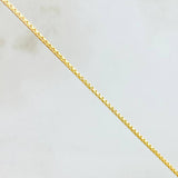Cadena Veneciana 3.85gr / 50cm / 1mm Oro Amarillo +3 18K *