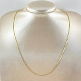 Cadena Veneciana 3.85gr / 50cm / 1mm Oro Amarillo +3 18K *