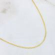 Cadena Escalera 1.4gr / 45cm / 1.4mm Oro Amarillo +3 18K *