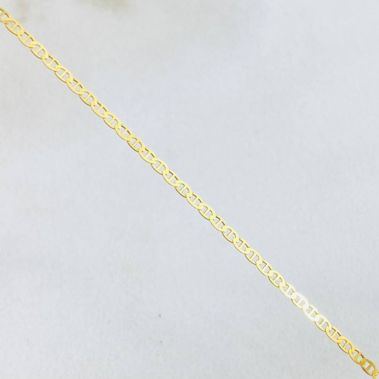 Cadena Escalera 1.3 g / 50 cm / 1.4 mm Oro Amarillo 18K