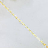 Cadena Escalera 1.4gr / 45cm / 1.4mm Oro Amarillo +3 18K *