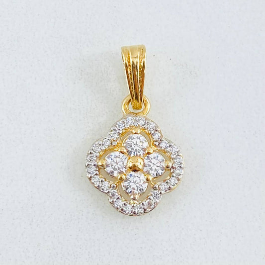 Dije Trebol Túpido 1.45gr / 1.8cm / Oro Amarillo 18K