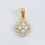 Dije Trebol Túpido 1.45gr / 1.8cm / Oro Amarillo 18K