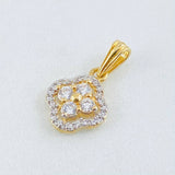 Dije Trebol Túpido 1.45gr / 1.8cm / Oro Amarillo 18K