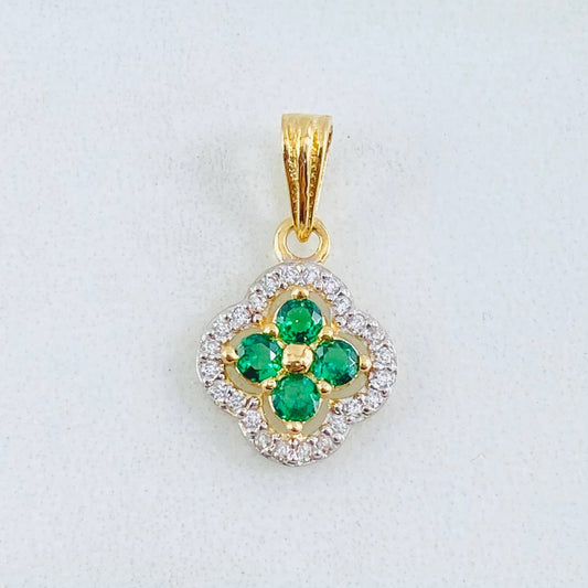 Dije Trebol Túpido 1.45gr / 1.8cm / Oro Amarillo 18K
