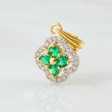 Dije Trebol Túpido 1.45gr / 1.8cm / Oro Amarillo 18K
