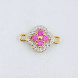 Herraje Trebol Túpido 1.15gr / 1.7cm / Oro Amarillo 18K