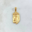 Dije Rostro Jesus 2.1gr / 3.5cm / Oro Amarillo 18K *