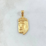 Dije Rostro Jesus 2.1gr / 3.5cm / Oro Amarillo 18K *