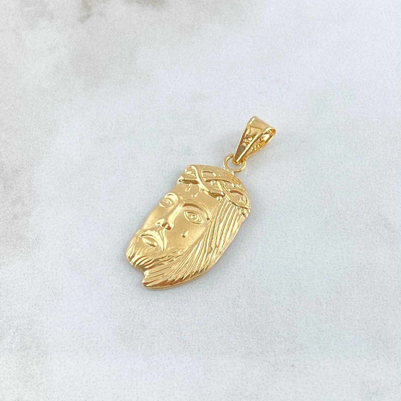 Dije Rostro Jesus 2.1gr / 3.5cm / Oro Amarillo 18K *