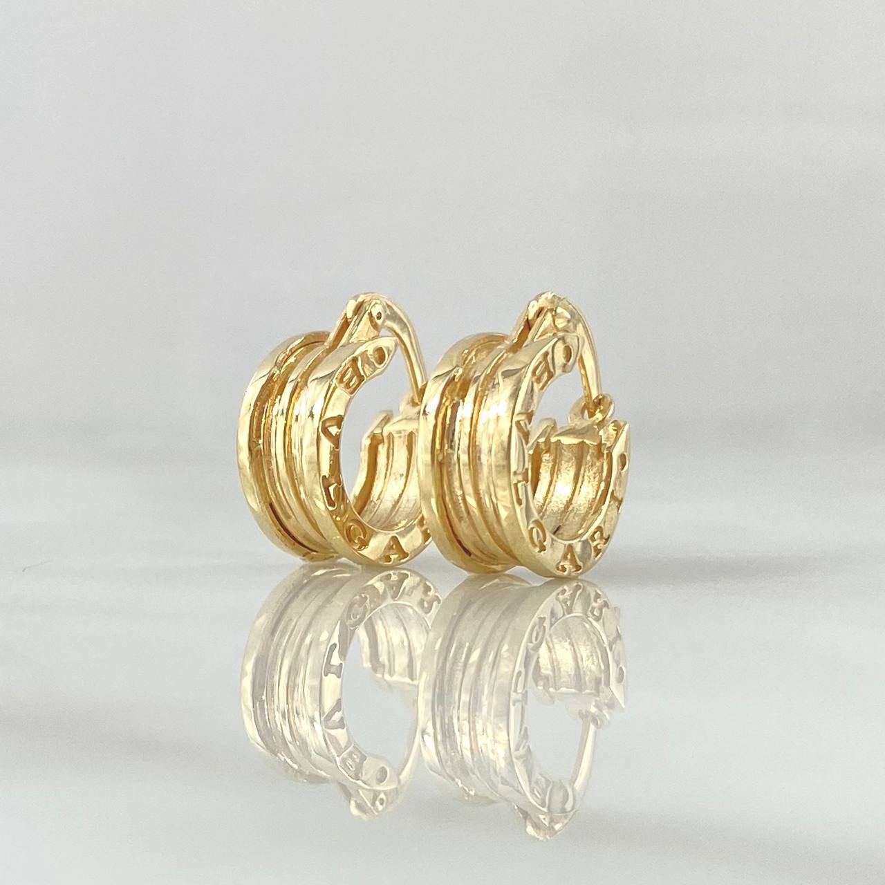 Candongas BV 4.45gr / 1.5cm / Oro Amarillo 18K *