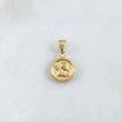 Dije Angel 0.55gr / 1.8cm / Cargador Liso Oro Amarillo 18K ©