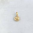 Dije Angel 0.4gr / 1.5cm / Cargador Liso Oro Amarillo 18K ©