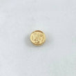 Herraje San Miguel Arcangel 0.5gr / 1cm / Tambor Oro Amarillo 18K ©