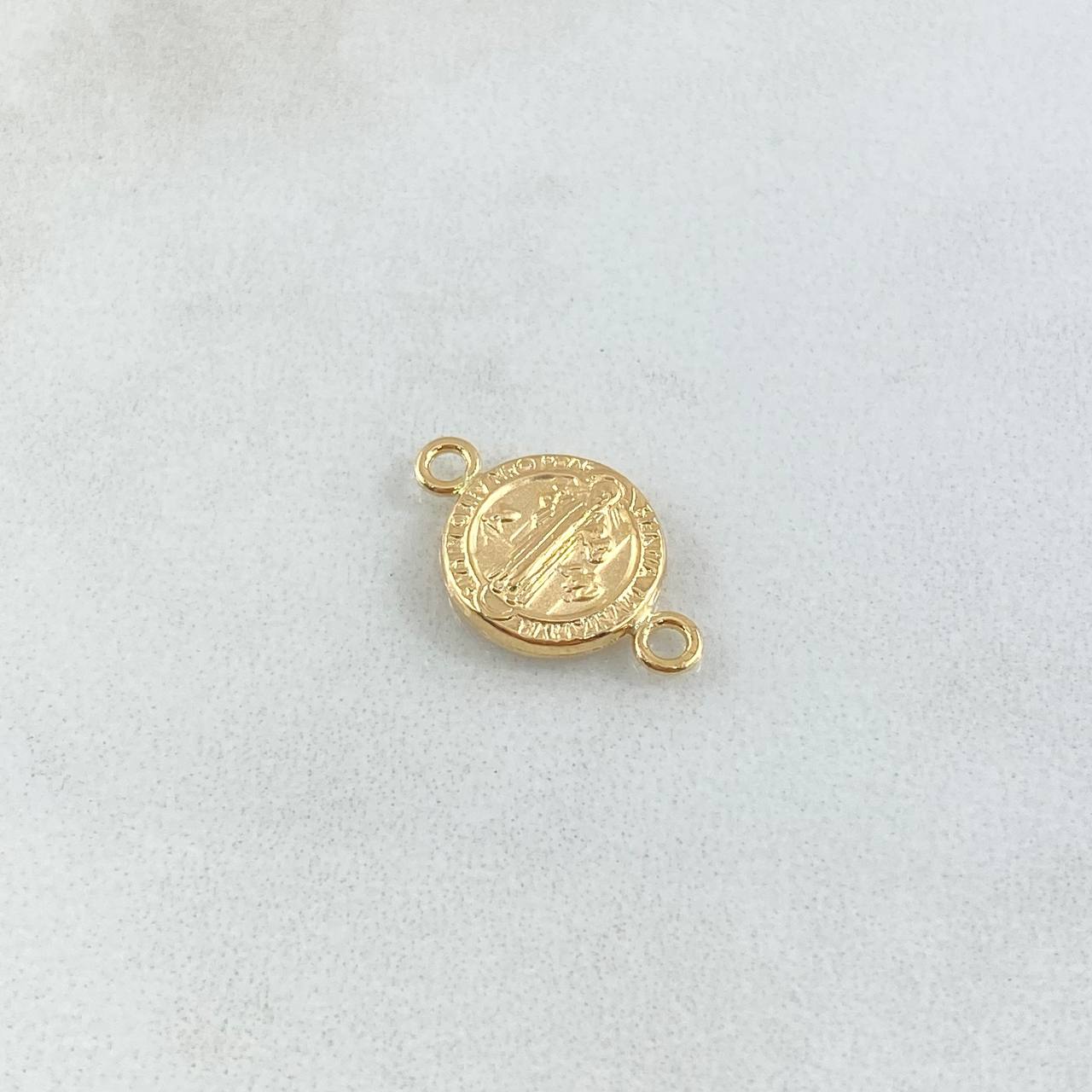 Herraje San Benito 0.6gr / 1.7cm / Oro Amarillo 18K