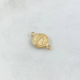 Herraje San Benito 0.6gr / 1.7cm / Oro Amarillo 18K