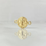 Herraje San Benito 0.6gr / 1.7cm / Oro Amarillo 18K