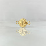 Herraje San Benito 0.4gr / 1.5cm / Oro 18K ©