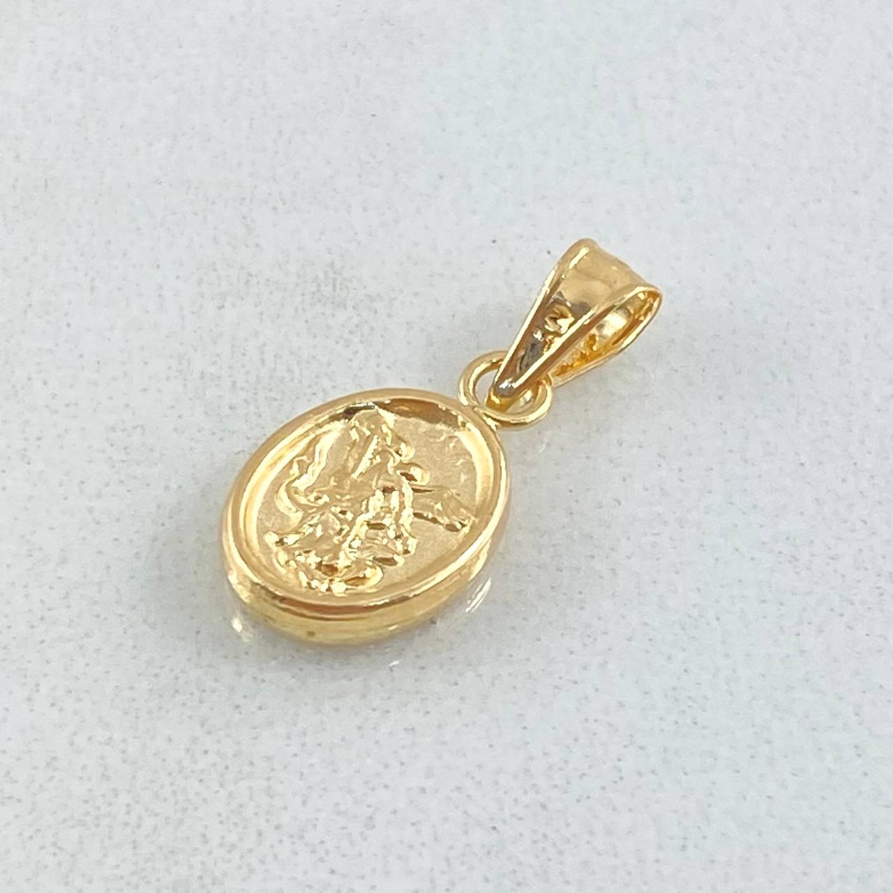 Dije San Miguel Arcangel 0.5gr / 1.8cm / Oro Amarillo 18K *