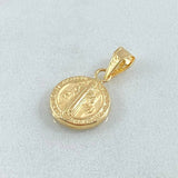 Dije San Benito 0.45gr / 1.8cm / Oro Amarillo 18K