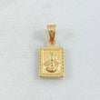 Dije Marco Doble Faz 0.5gr / 1.7cm / Oro 18K ©