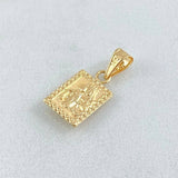 Dije Marco Doble Faz 0.5gr / 1.7cm / Oro 18K