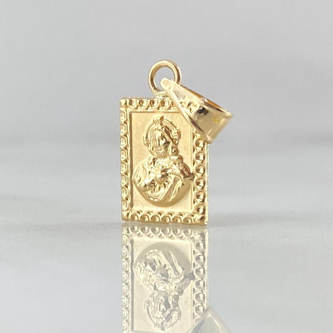 Dije Marco Doble Faz 0.5gr / 1.7cm / Oro 18K